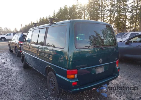 2000 Volkswagen Eurovan Mv from USA, damaged, VIN WV2MH4708YH136589